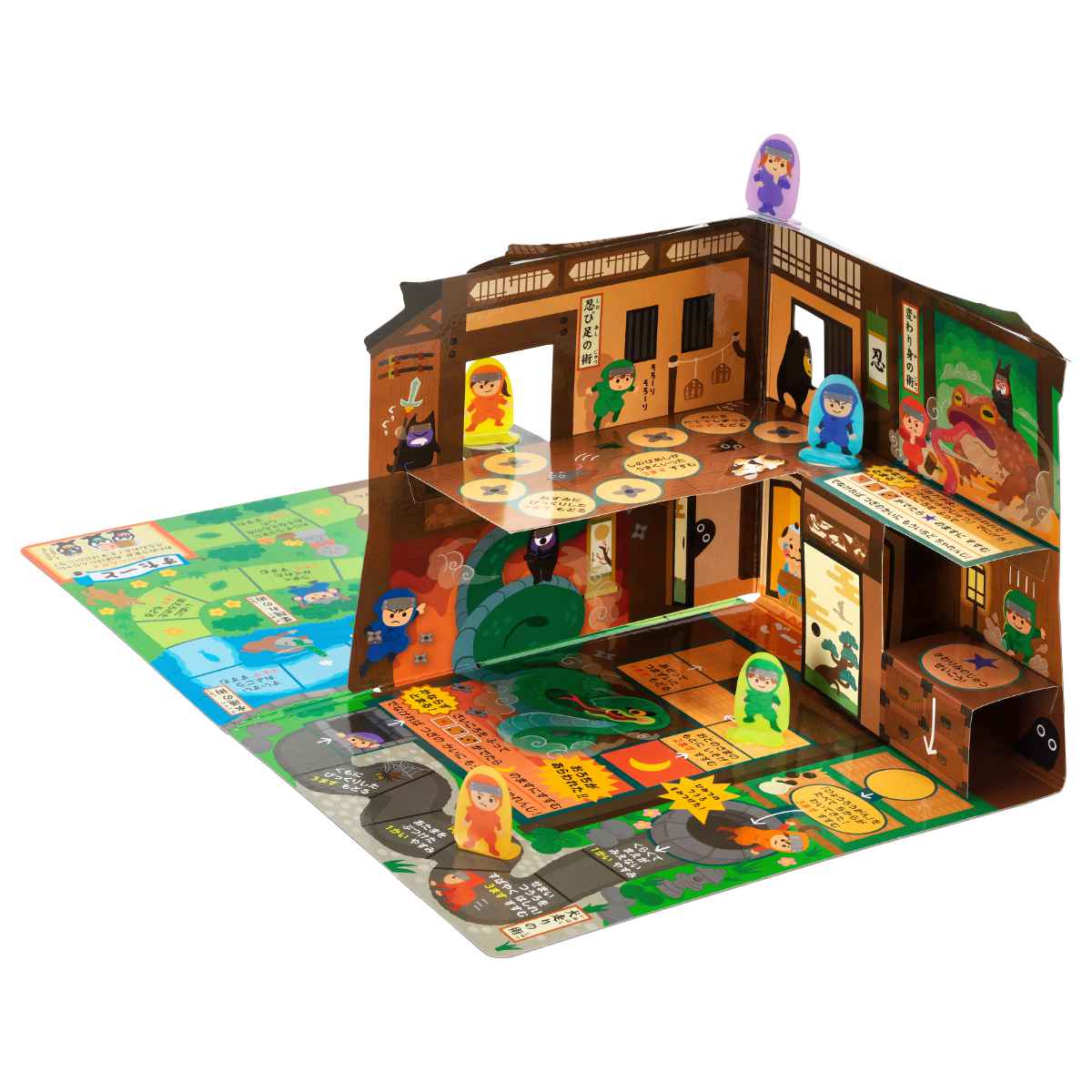 おもちゃ りったいすごろく 非認知能力 子ども ぽこぽっけ サイコロ ( ゲーム すごろく 立体 遊び テーブルゲーム ファミリーゲーム 子供 キッズ かわいい 小学生 幼児 男の子 女の子 パーティー 室内遊び おうち時間 3歳以上 ) 【魔法の国】 魔法の国