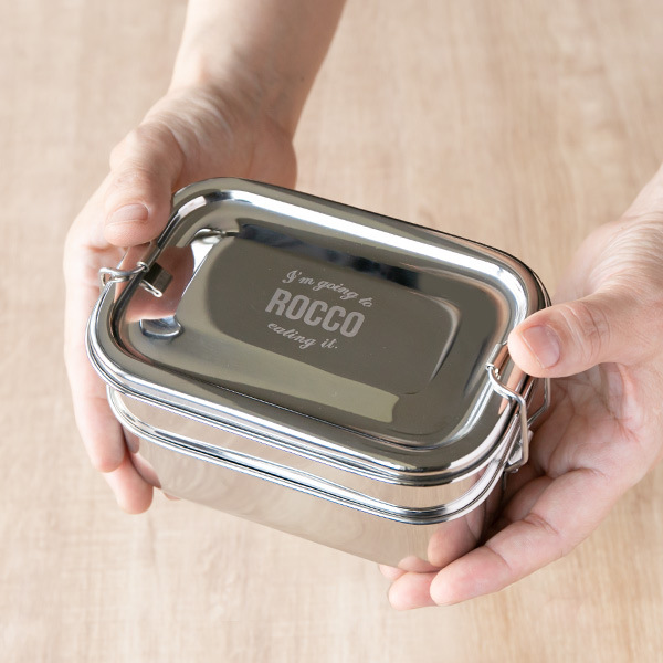 Dショッピング お弁当箱 2段 レクタングル ロッコ Rocco ステンレス ランチボックス 1000ml 弁当箱 弁当 ステンレス製 大容量 メンズ 男子 大きい シンプル 二段 おしゃれ 二段弁当箱 ランチグッズ シルバー 2点ロック ランチ アウトドア カテゴリ 弁当箱の販売