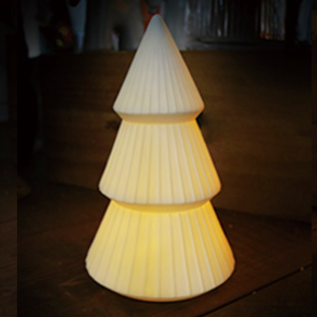 テーブルライト Lumo LED付き セラミック ツリー バード ( タイマー機能付き インテリア ライト 照明 卓上 LED コードレス 電池式 置き型 光る 鳥 コンパクト 可愛い かわいい おしゃれ 北欧 ) 【バードA】 バードA