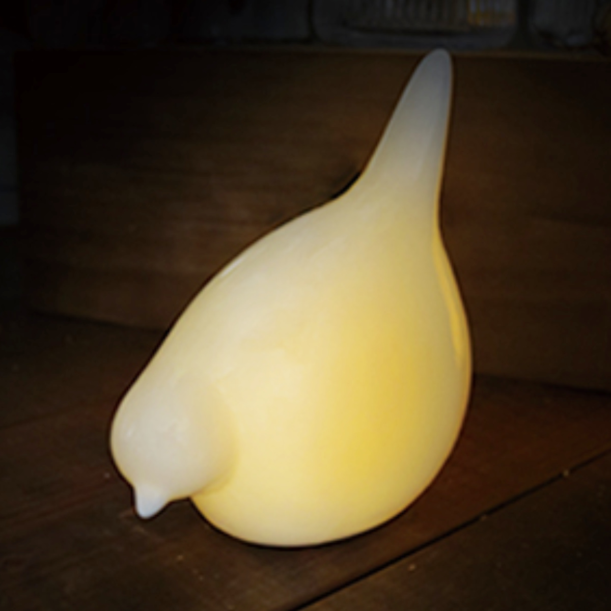 テーブルライト Lumo LED付き セラミック ツリー バード ( タイマー機能付き インテリア ライト 照明 卓上 LED コードレス 電池式 置き型 光る 鳥 コンパクト 可愛い かわいい おしゃれ 北欧 ) 【バードA】 バードA