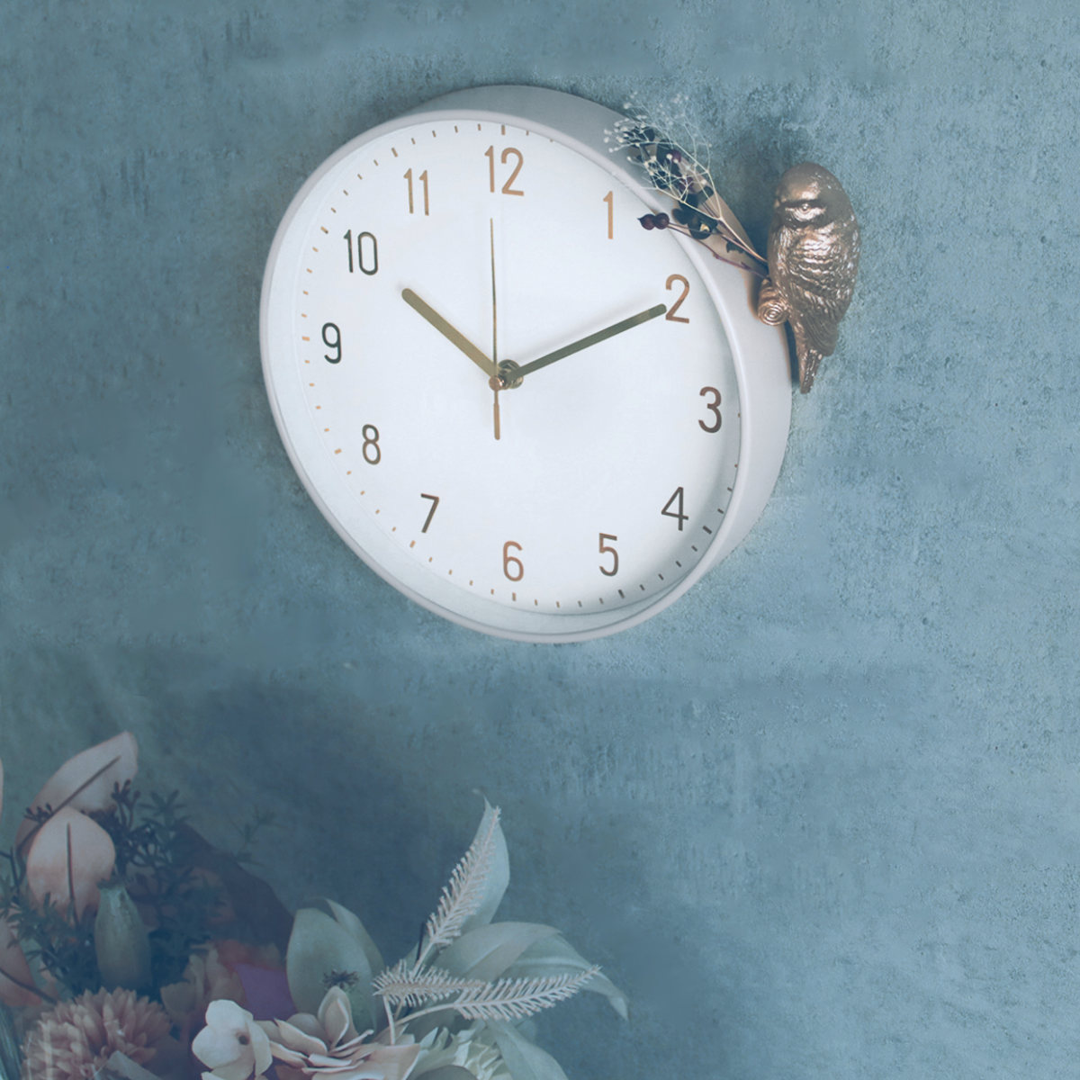 Unico basin line ナチュラル 壁掛け時計 unico（ウニコ）の時計