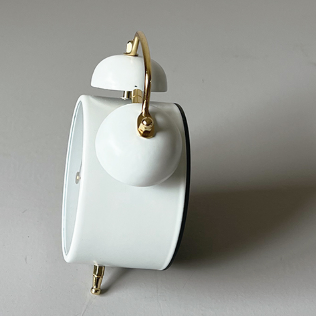 目覚まし時計 Marmo AC Bell 連続秒針 置き時計 ( アラーム アナログ 時計 静音 ライト付き スイープムーブメント シンプル ナチュラル モダン 北欧 韓国風 エレガント 上品 おしゃれ ) 【ピンク】 ピンク