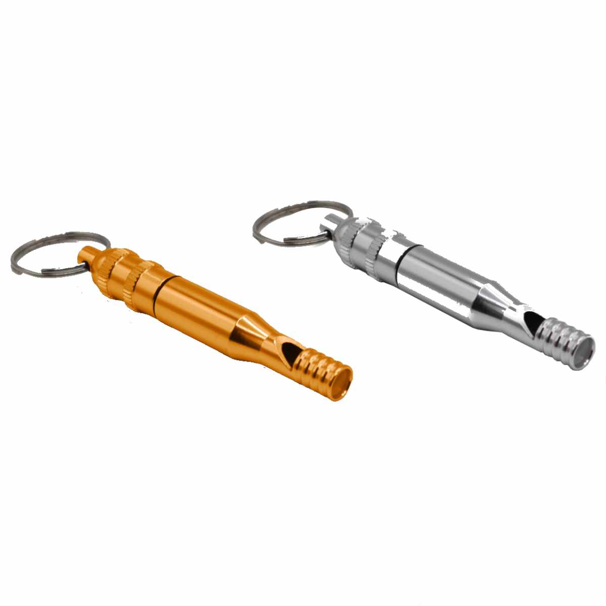 ホイッスル 非常用ホイッスル SOS （ 笛 ストラップ 防災 防犯 災害用 緊急時 防災用品 アウトドア スポーツ ふえ フエ 携帯ストラップ キーホルダー 注意 信号 警告 害獣 対策 音 ） 【ゴールド】