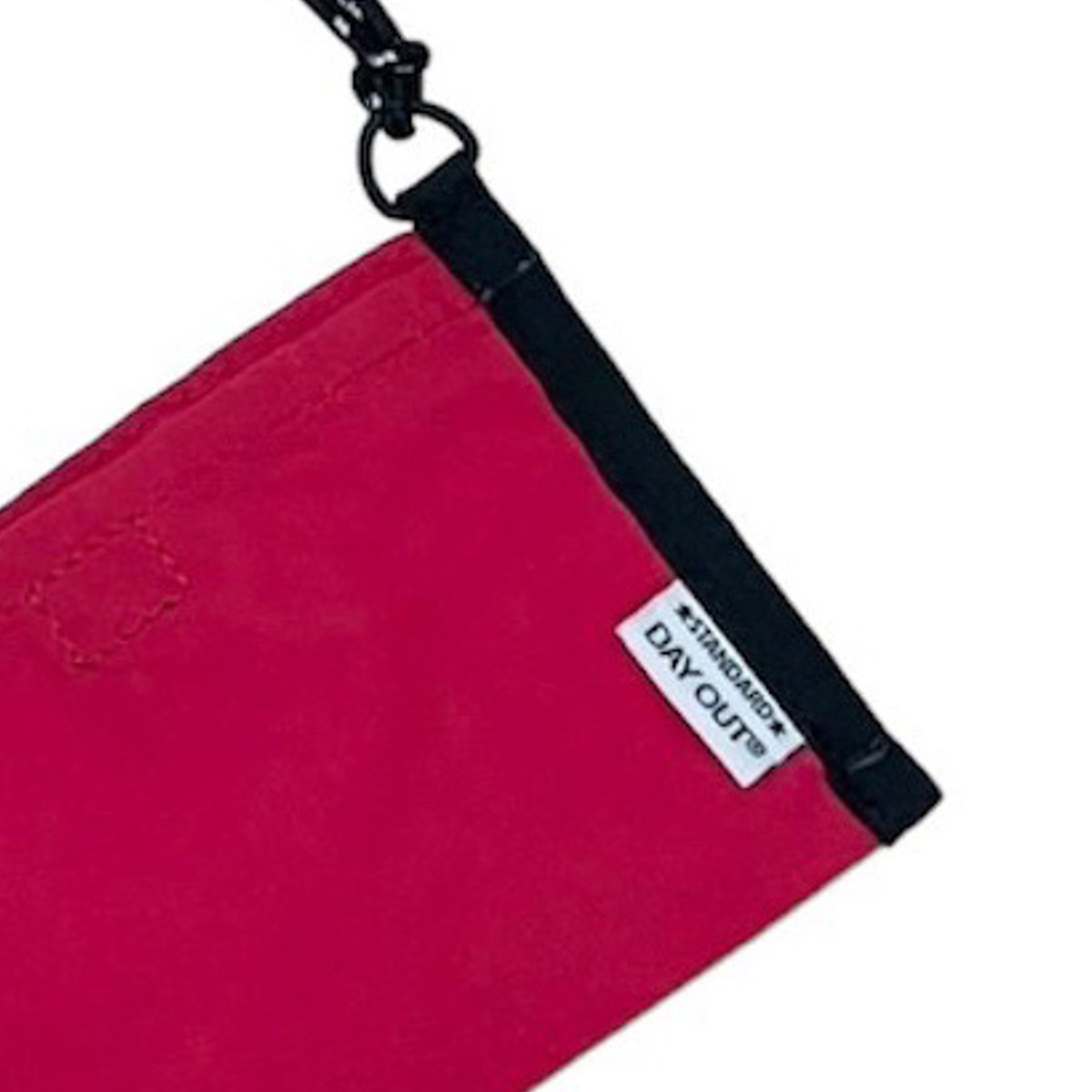 ドムドムハンバーガー ドリンクネックホルダー DAY OUT ( DOM DOM ドムドムバーガー テイクアウト デイアウト ポテト スナック ドリンクホルダー 持ち歩き ストラップ付 ハンズフリー ドリンクカバー 飲み物 ) 【WHITE】 WHITE