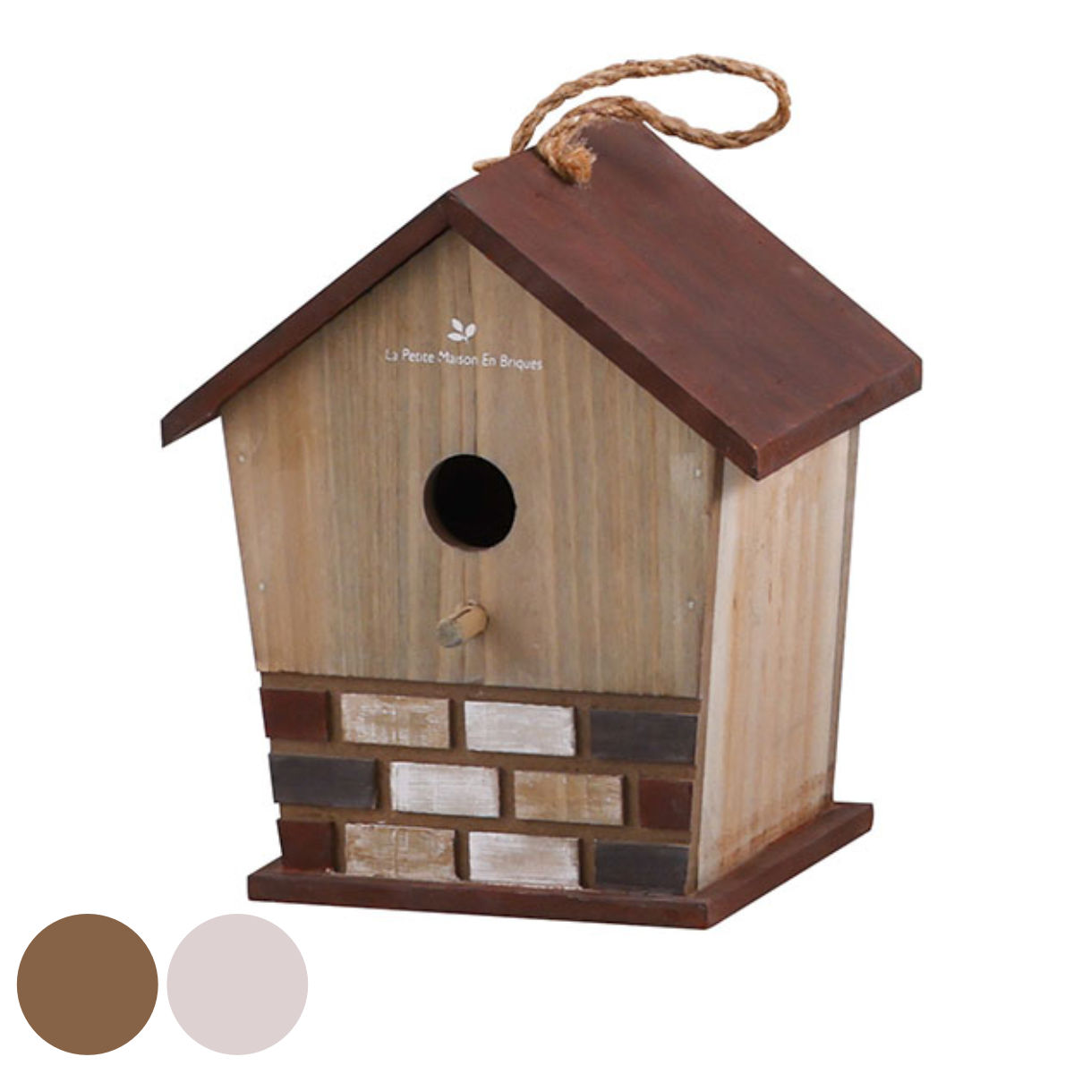 巣箱 メゾレイユ バードハウス 木製 （ 鳥小屋 フラワーケージ プランター 鳥かご 飾り 家 プラントポット ラック シェルフ ディスプレイ