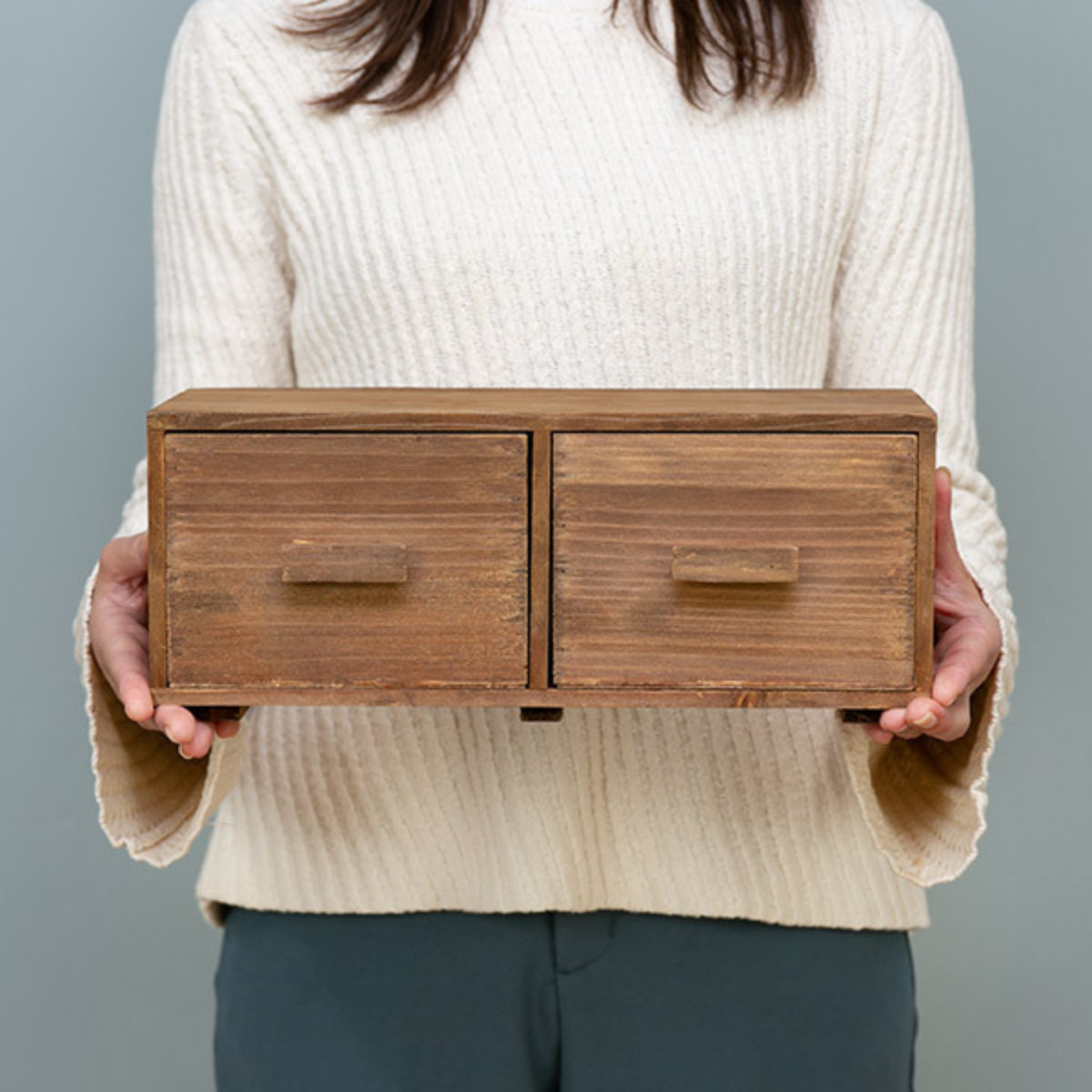 チェスト 幅33×奥行14×高さ13.5cm S 小物収納 ドゥー 木製 収納ボックス 卓上 ( 収納ケース 引き出し 小物入れ 小物ケース 小物 収納 天然木 カウンター上収納 キッチン 玄関 整理 小物収納ケース ツールボックス おしゃれ )