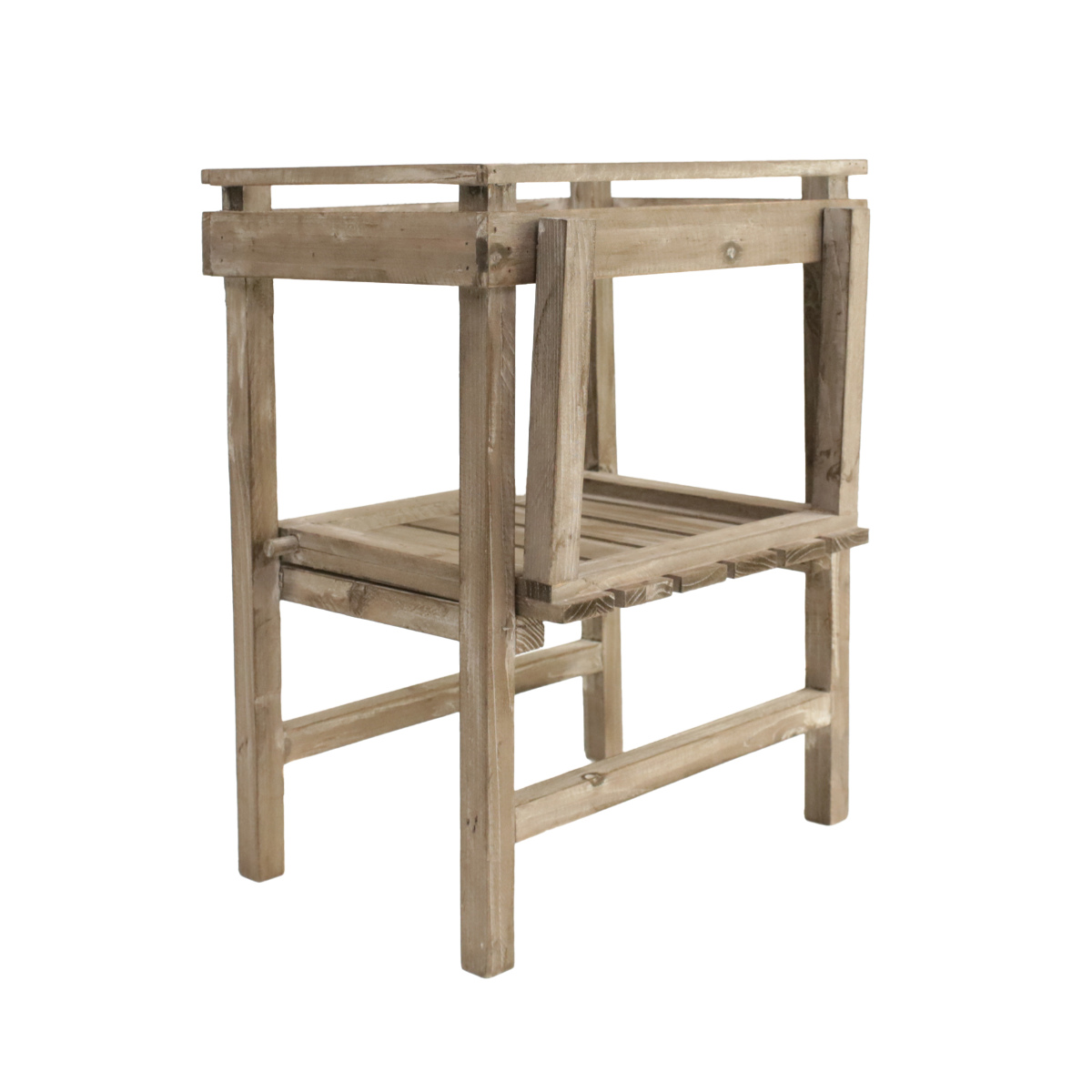 プランタースタンド アルブティク スタンド 木製 ( 花台 フラワースタンド 鉢スタンド 鉢 プランター台 フラワーラック プランターラック 鉢植え ラック 観葉植物 グリーン ディスプレイ 飾る プランター 鉢置き プラントスタンド ) 【ブラウン】 ブラウン