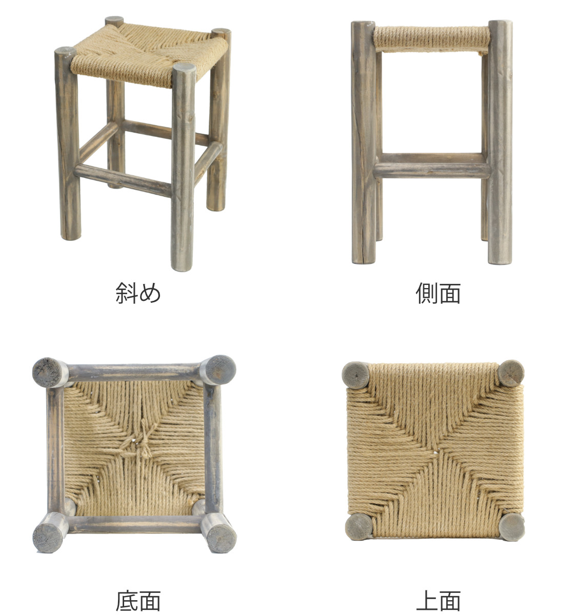 スタンド 花台 ルオリ スツール ( プランター台 フラワーラック 飾り台 プランターラック フラワー 木 椅子 室内 飾る 台 脚付き 置く 植物 観葉植物 花 園芸 インテリア ディスプレイ 木製 ) 【ホワイト】 ホワイト