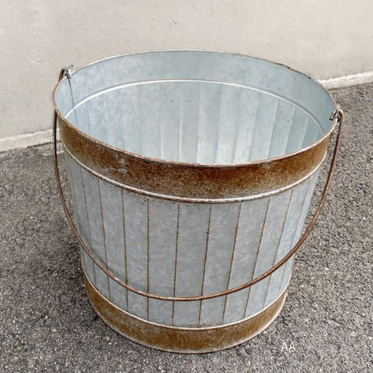 オーナメント ルアン バケツ ( 植木鉢 プラントポット 植物用ポット 花瓶 花びん 花器 鉢カバー ポット 卓上 スタンド 置く 植物 花 観葉植物 多肉植物 サボテン 園芸 直植え インテリア )