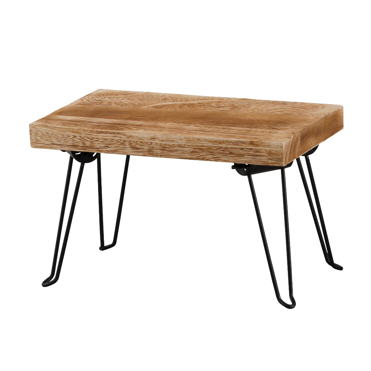 花台 プランタースタンド ピエニ レクトスタンド 木製 長方形 ( プランター台 フラワーラック 飾り台 プランターラック フラワー スタンド レクタングル 折り畳み コンパクト 鉢置き 園芸 鉢台 丈夫 10kg ) 【ホワイト】 ホワイト