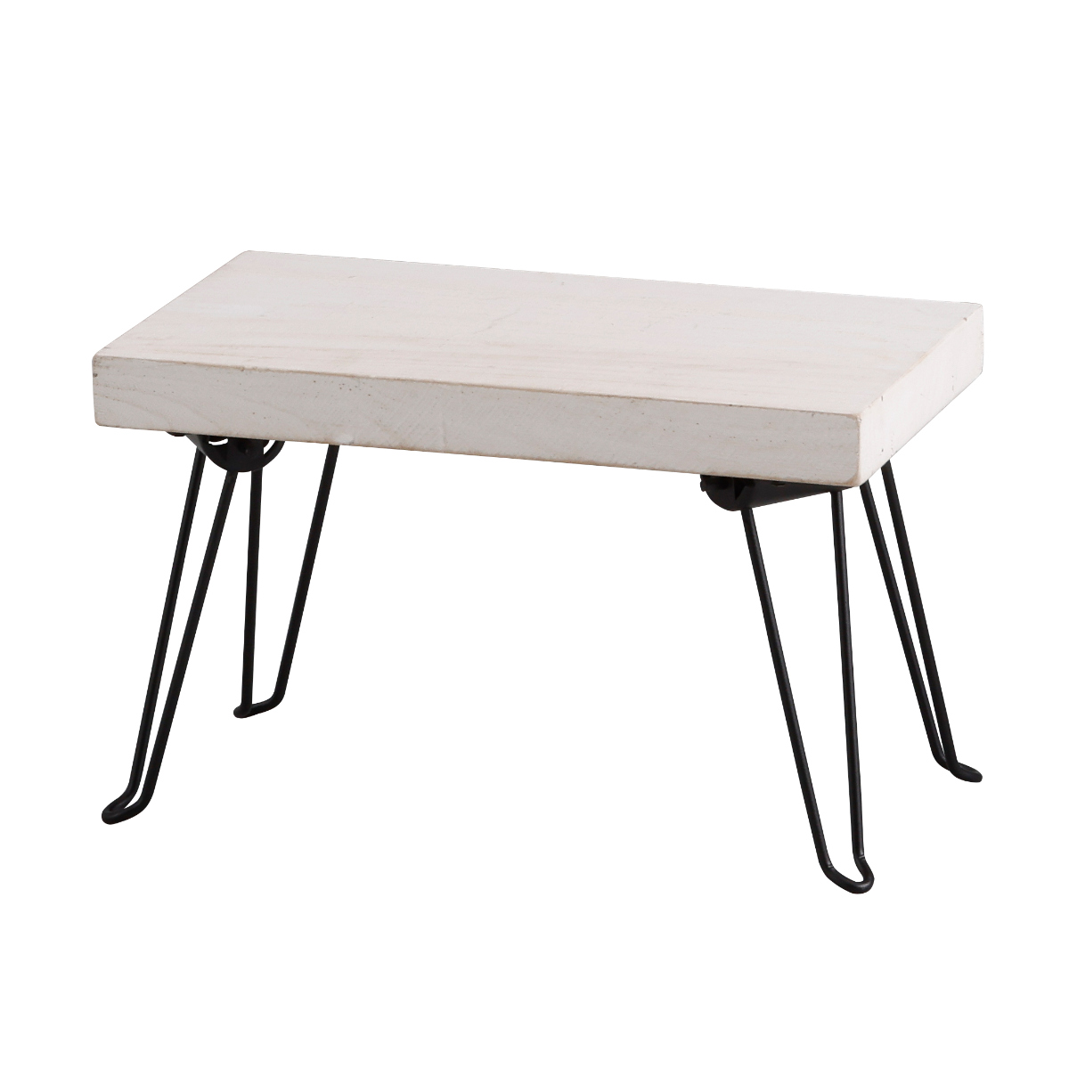 花台 プランタースタンド ピエニ レクトスタンド 木製 長方形 ( プランター台 フラワーラック 飾り台 プランターラック フラワー スタンド レクタングル 折り畳み コンパクト 鉢置き 園芸 鉢台 丈夫 10kg ) 【ホワイト】 ホワイト