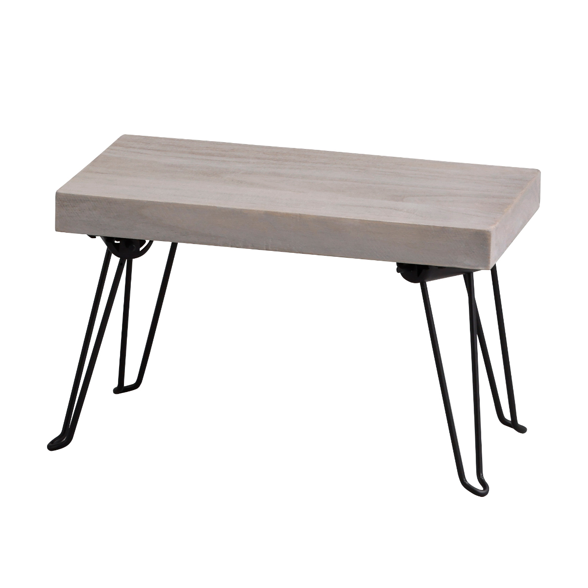 花台 プランタースタンド ピエニ レクトスタンド 木製 長方形 ( プランター台 フラワーラック 飾り台 プランターラック フラワー スタンド レクタングル 折り畳み コンパクト 鉢置き 園芸 鉢台 丈夫 10kg ) 【ホワイト】 ホワイト