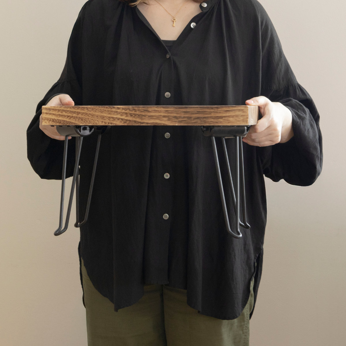 花台 プランタースタンド ピエニ レクトスタンド 木製 長方形 ( プランター台 フラワーラック 飾り台 プランターラック フラワー スタンド レクタングル 折り畳み コンパクト 鉢置き 園芸 鉢台 丈夫 10kg ) 【ホワイト】 ホワイト