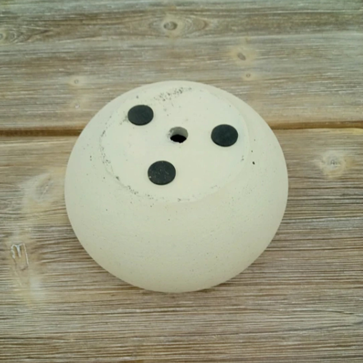 植木鉢 モノクローム ボールトレー S ( フラワーポット プラントポット プランターポット 鉢 鉢植え セメント セメントポット インテリア お花 フラワー 園芸用品 シンプル ) 【ホワイト】 ホワイト