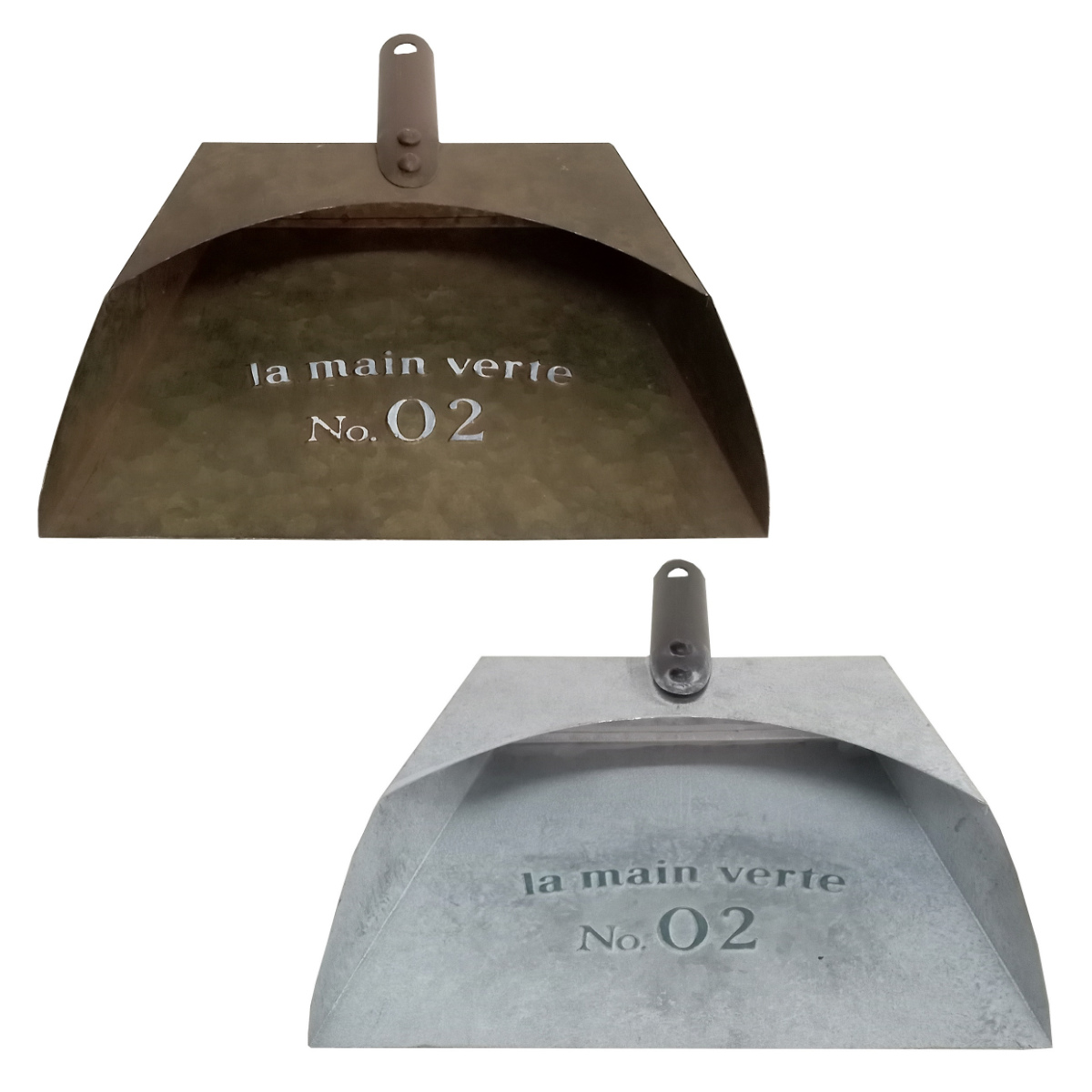 ちりとり オーナメント グランディール ダストパン ( ガーデニング雑貨 ディスプレイ ブリキ 置く おしゃれ オブジェ ヴィンテージ 園芸 エクステリア 雑貨 飾り アイアン ガーデンオーナメント 庭 ベランダ ガーデニング ) 【アイアン】 アイアン