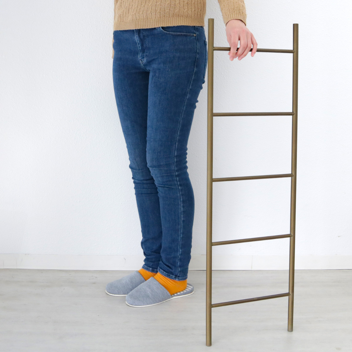 はしご オーナメント グランディール ラダー ( ガーデニング雑貨 ブリキ アイアン製 ディスプレイ 飾り オブジェ 園芸 エクステリア 雑貨 ガーデンオーナメント 庭 ベランダ ガーデニング インテリア おしゃれ ) 【アイアン】 アイアン