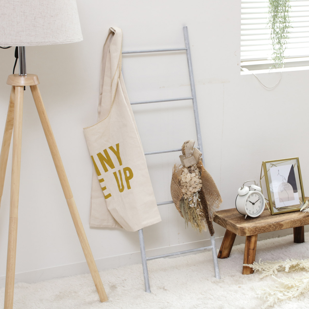 はしご オーナメント グランディール ラダー ( ガーデニング雑貨 ブリキ アイアン製 ディスプレイ 飾り オブジェ 園芸 エクステリア 雑貨 ガーデンオーナメント 庭 ベランダ ガーデニング インテリア おしゃれ ) 【アイアン】 アイアン