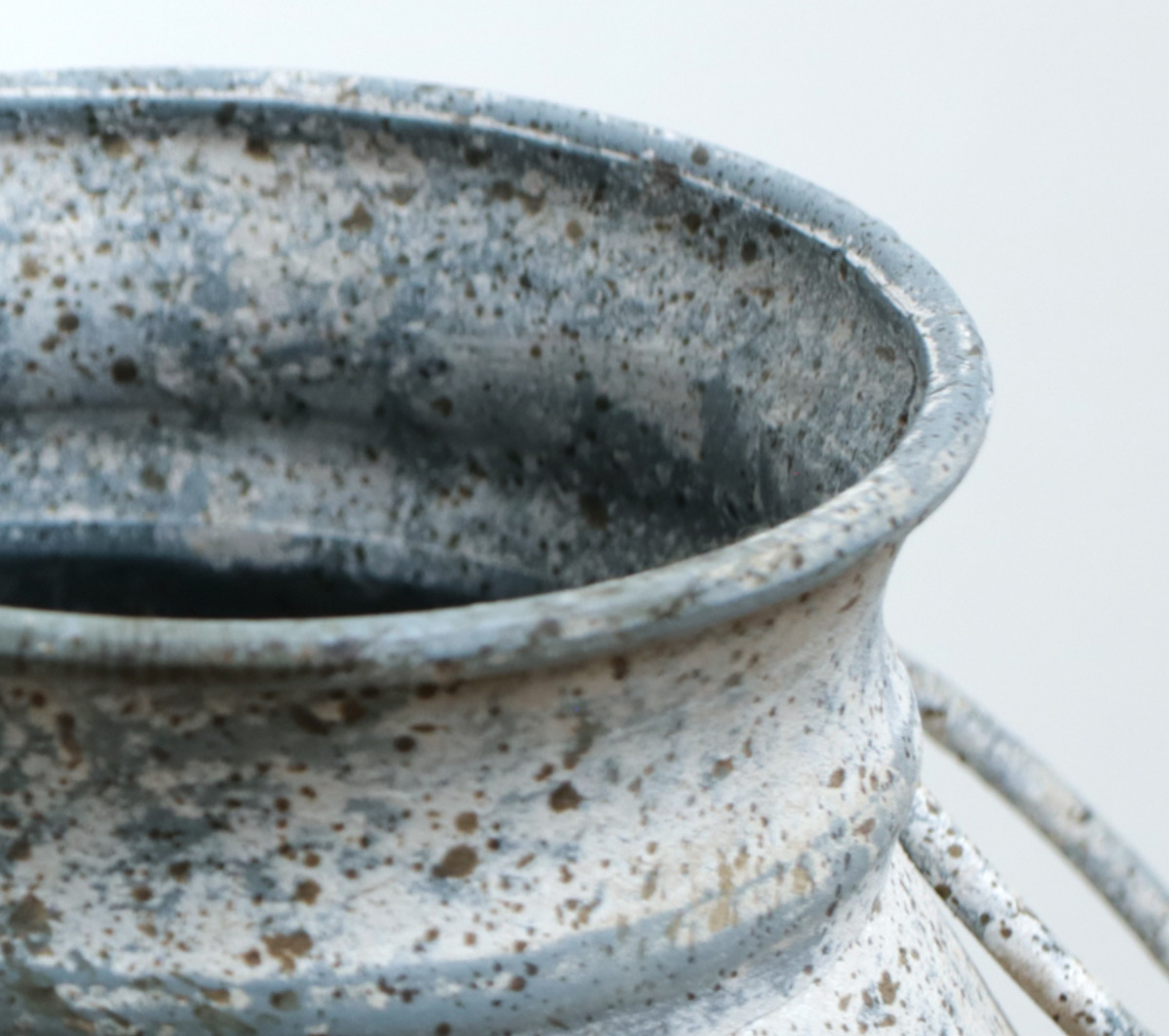 ガーデンオーナメント ファーマー ミルクカン S ( オーナメント 花瓶 花びん スワッグ 収納 花器 ポット アイアン ミルク缶 鉄製 植物 花 ドライフラワー 観葉植物 園芸 インテリア 卓上 花資材 ディスプレイ )