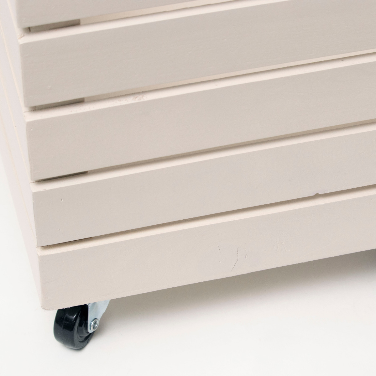 収納ボックス ボナブル コンテナカート ガーデニング ( 収納 ボックス 収納ケース 木箱 ケース 花台 木製 プランターカバー 植木鉢カバー 小物入れ 小物ケース 植木鉢 プランター カバー おしゃれ 天然木 ) 【ホワイト】 ホワイト