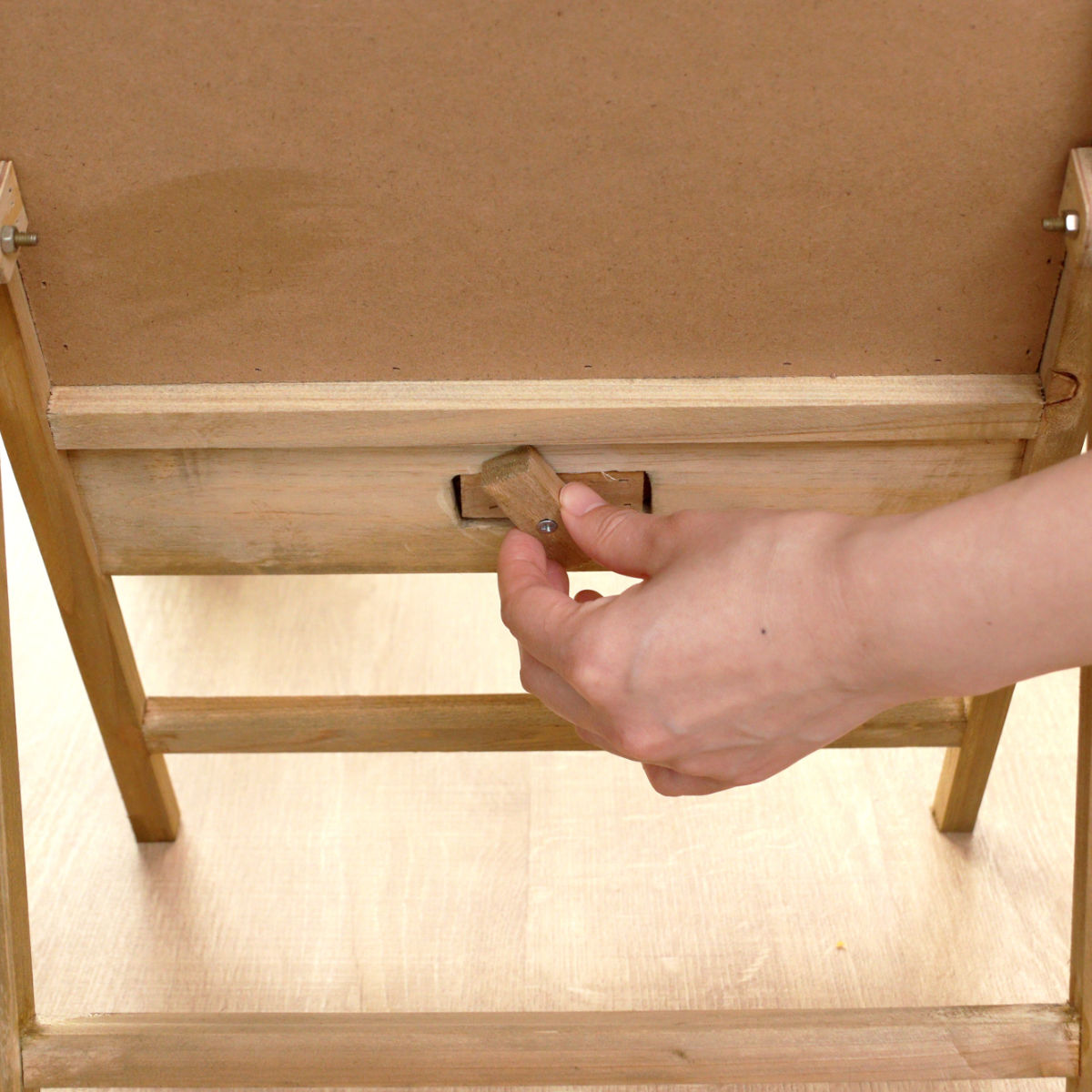 サインボード メゾレイユ サインボードポット ( 花台 フラワーラック プランタースタンド 飾り メッセージボード 花スタンド ラック シェルフ ディスプレイ ボックス 置く 植物 観葉植物 花 園芸 インテリア 黒板付き 天然木 ) 【ホワイト】 ホワイト