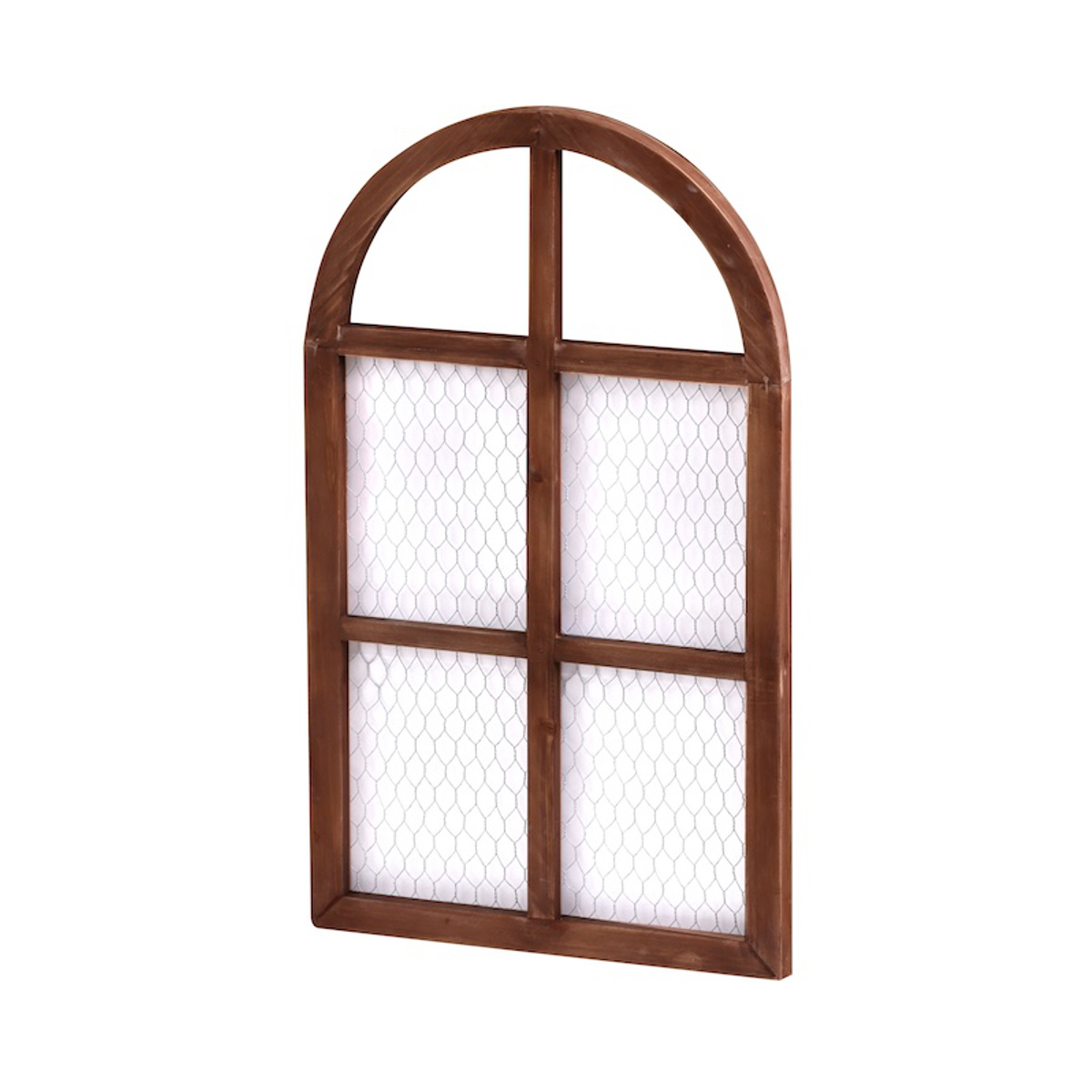 ガーデンオーナメント ルフェン ウィンドウフレーム S ( ガーデニング雑貨 窓 フレーム 木製 ウッドフレーム 窓枠アーチ 園芸 エクステリア 雑貨 飾り 庭 ベランダ ガーデニング インテリア ディスプレイ 壁掛け おしゃれ ) 【ホワイト】 ホワイト