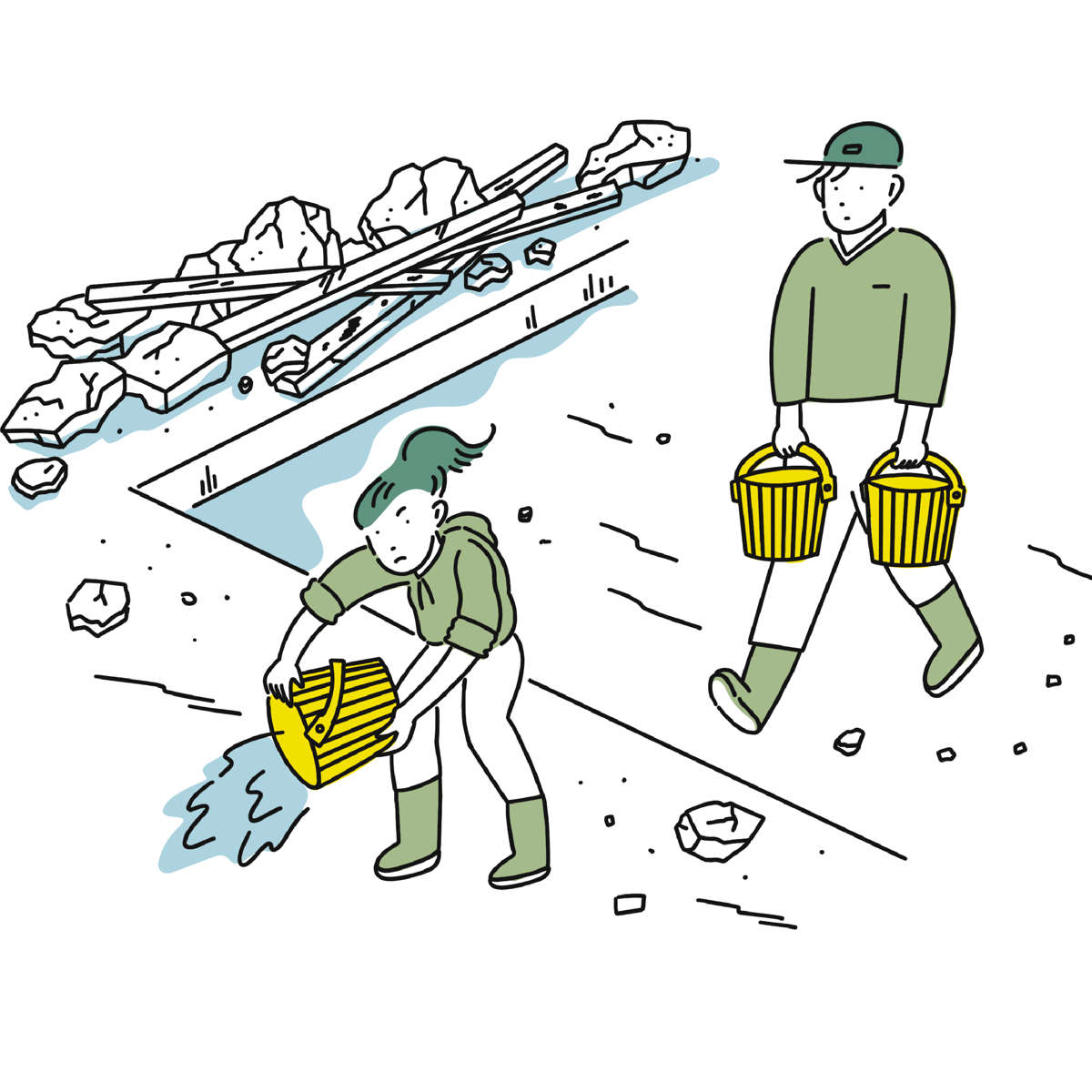 防災セット ウェイビー 車載用 座れる防災バケツセット 17点セット ( 防災 バケツ 座れる 耐荷重150kg 防災バッグ 衛生 防災用品 防災グッズ 収納 災害 緊急時 災害時 避難時 衛生用品 避難生活 非常用 ) 【ブルー】 ブルー