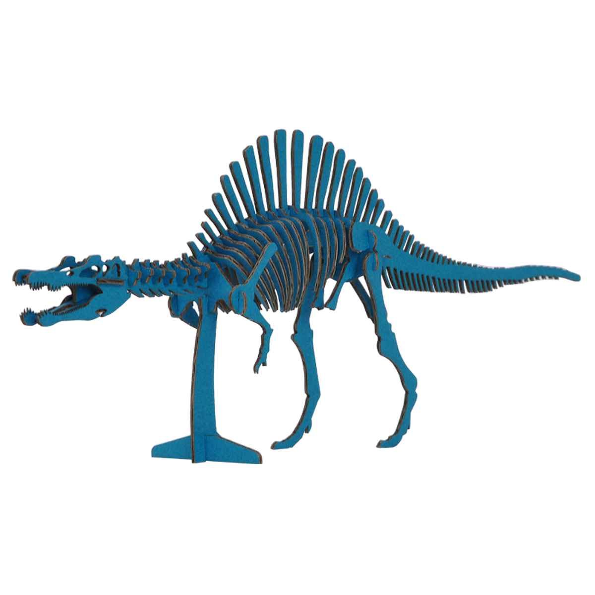 工作キット ダンボール製 ダイナソーシリーズ スピノサウルス （ ダンボール 段ボール 恐竜 おもちゃ ペーパークラフト 工作 子ども キッ