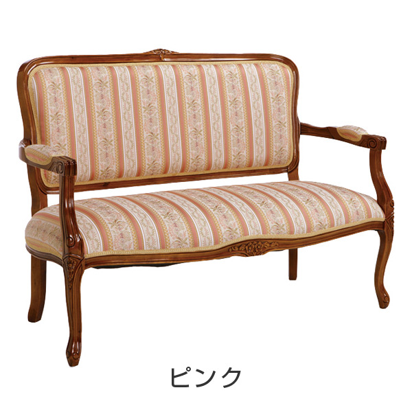 姫ソファ 猫足 アンティーク シャビーシック アンティーク風 猫脚