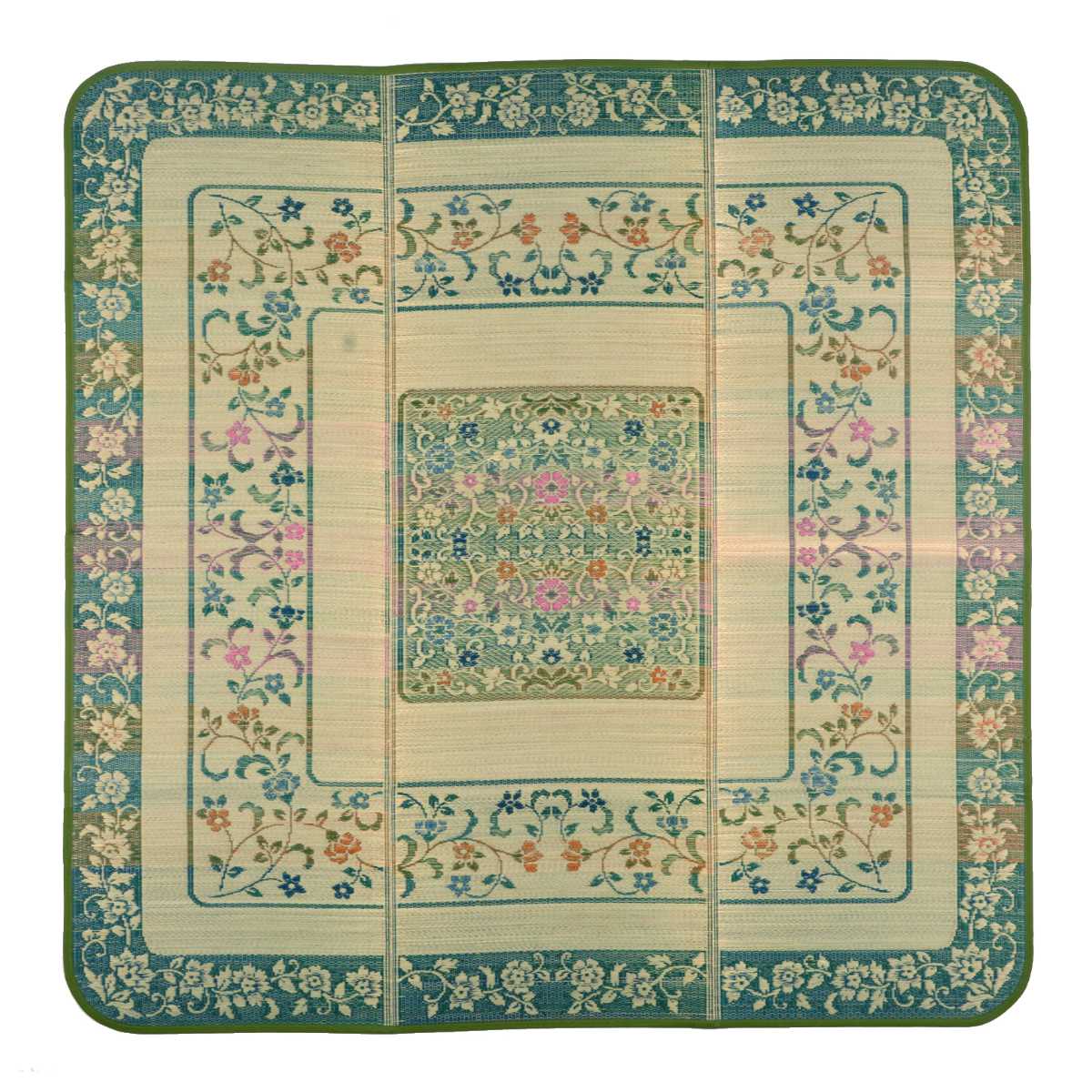 畳 い草ラグ エンペラー 200×200 2.5畳 滑り止め有り い草 畳マット ( ラグ マット 上敷き フローリング畳 置き畳 い草マット い草カーペット フロア畳 防音 和風 敷物 湿気対策 )