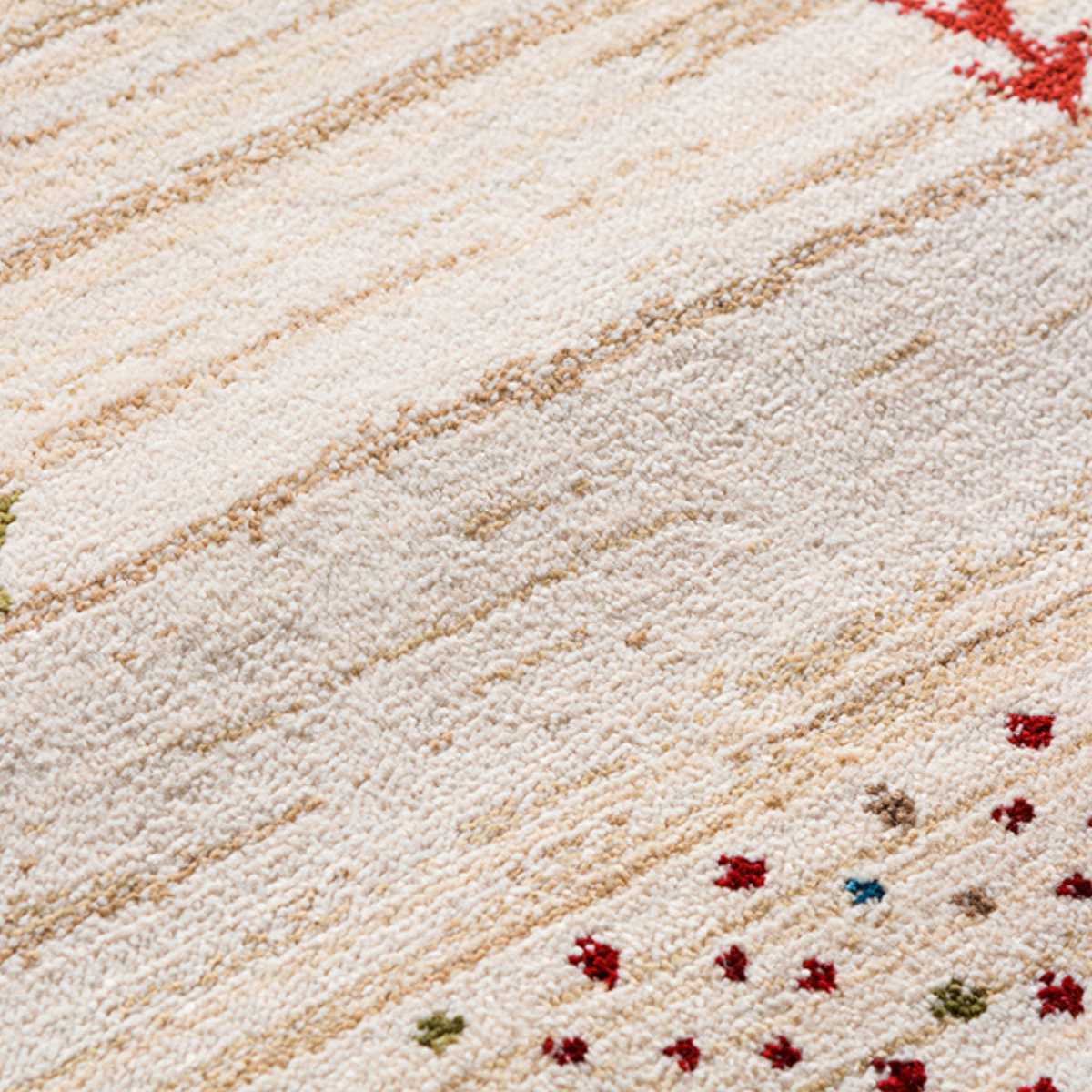 ラグ トルコ製ウィルトンラグ RAKKAS ジャルダン 140×200cm ( ラグマット カーペット 絨毯 ウィルトン織り リビング 居間 マット おしゃれ 丈夫 やわらか 長方形 折りたためる )