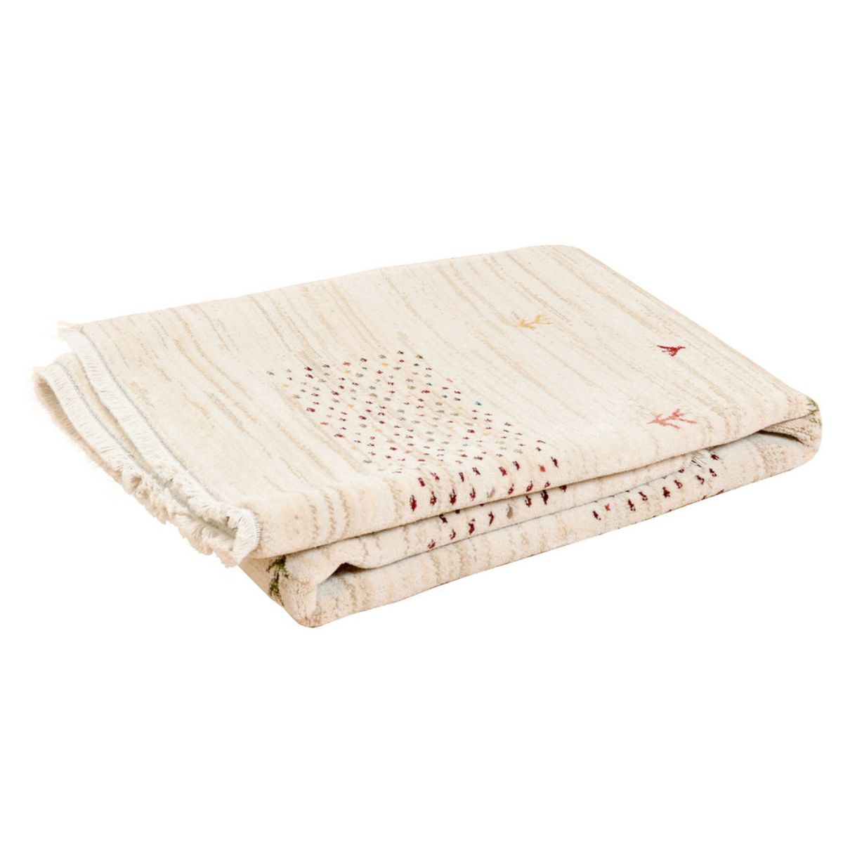 ラグ トルコ製ウィルトンラグ RAKKAS ジャルダン 140×200cm ( ラグマット カーペット 絨毯 ウィルトン織り リビング 居間 マット おしゃれ 丈夫 やわらか 長方形 折りたためる )