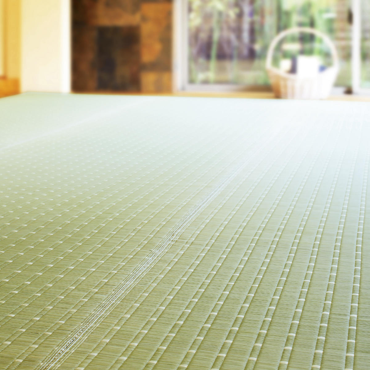 ござ い草 江戸間2畳 国産花ござ 吉兆 ベージュ ( ラグ マット 茣蓙 い草ラグ 上敷き ラグマット 和風 敷物 国産 二畳 畳マット 和室 イグサ 掛川織 藺草 和室敷物 夏用マット 和風ラグ ) 【ナチュラル】 ナチュラル