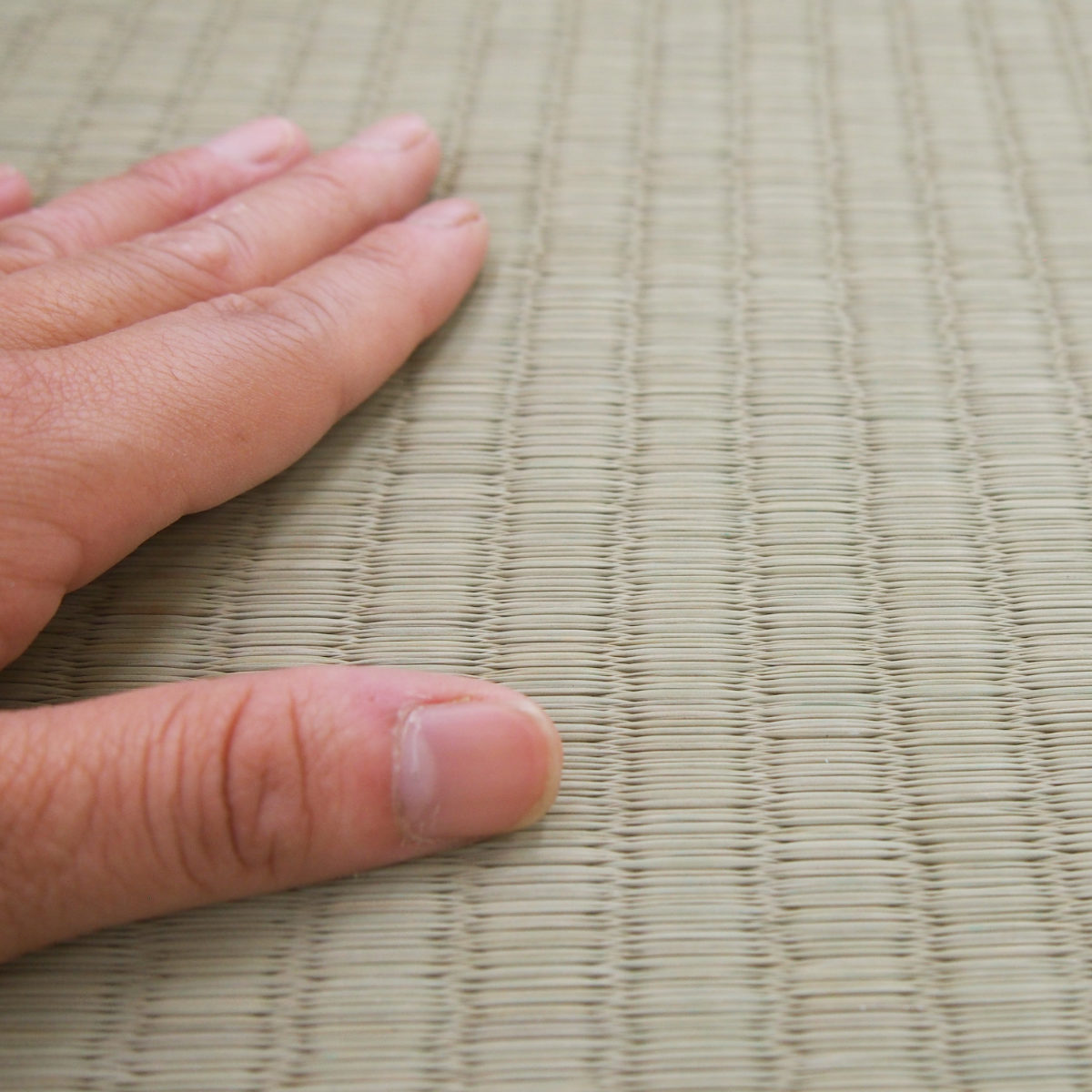 い草上敷き 国産 本間3畳 琥珀 ( い草 マット 上敷き い草ラグ 敷物 三畳 畳マット 和室 イグサ 引目織 藺草 和室敷物 ラグ 夏用マット 3帖 )