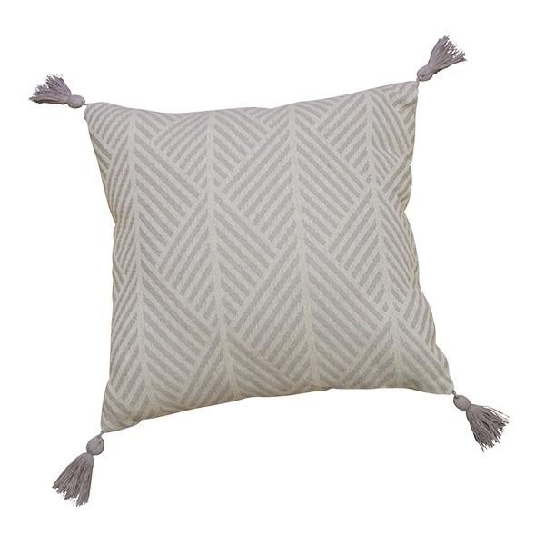 クッション クラック インド綿 背当てクッション 45×45cm ホワイト ( 座布団 ざぶとん 四角 フロアクッション シートクッション チェアクッション 45×45 45cm 角型 柄 ヘリンボーン ナチュラル 北欧 インテリア ) 【ネイビー】 ネイビー