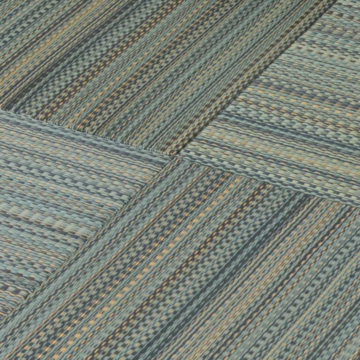 ユニット畳 置き畳 王騎 約65×65 滑り止め付き 6枚セット ブルー ( 畳マット 畳 ラグ マット システム畳 フロア畳 フローリング畳 簡単 設置 軽い フローリング 手軽 和室 洋室 い草 厚み クッション性 キズ防止 ) 【ナチュラル】 ナチュラル