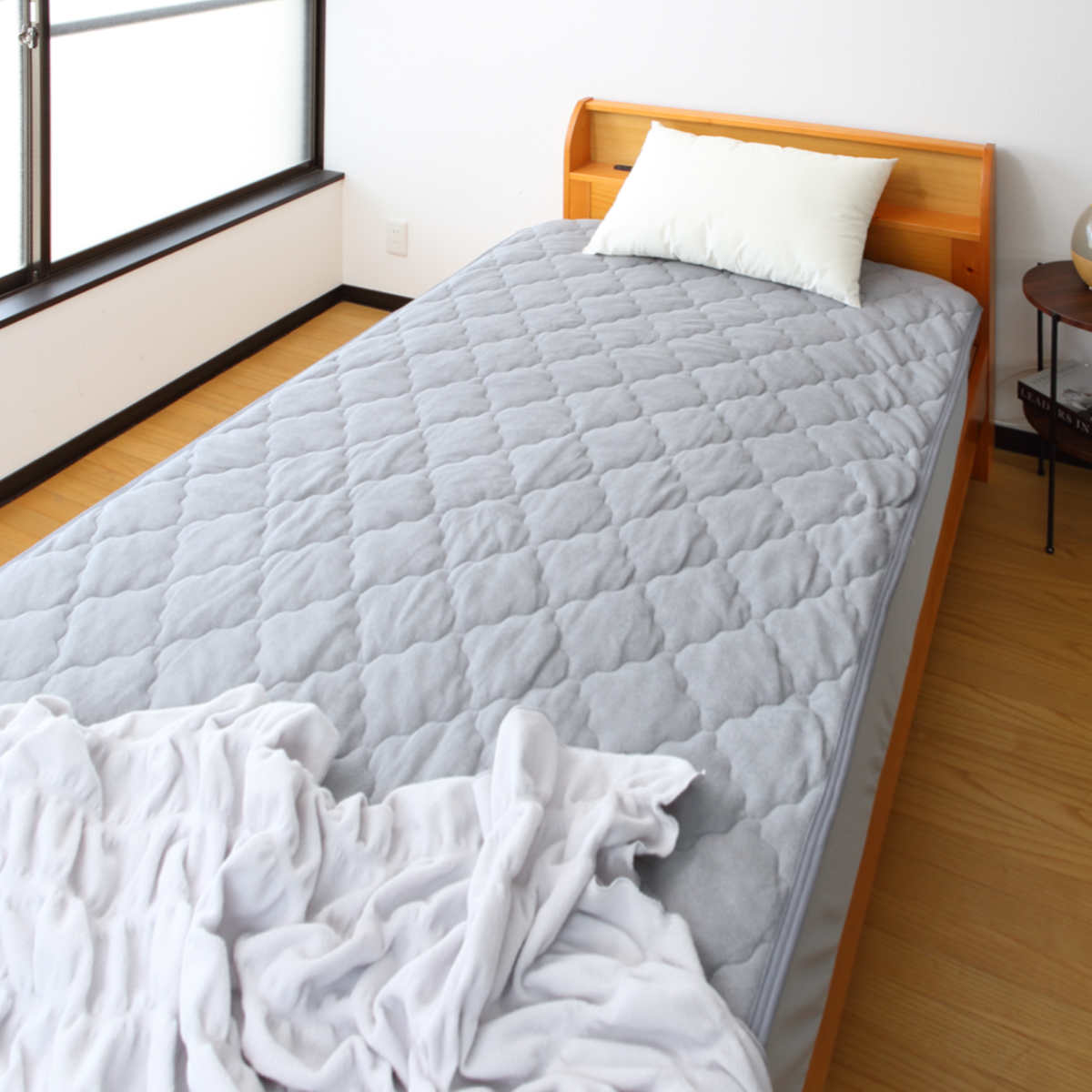 ボックスシーツ単品 シングル ズレない敷きパッド ピターら ( PITARA ボックスシーツ 単品 ズレない 密着 敷き布団OK マットレス 寝具 無地 ずれない 洗濯OK )