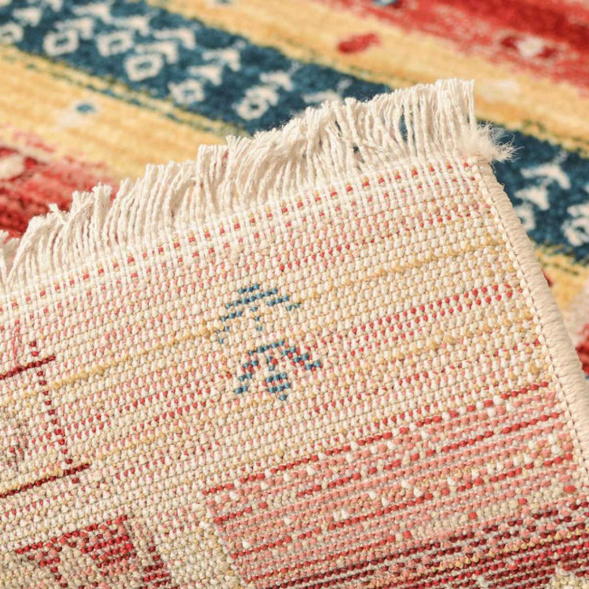 玄関マット 50×80 トルコ製 ウィルトン織の玄関マット RAKKAS 室内 ( マット ラグ 敷物 インテリア おしゃれ ギャッベ 柔らかい 幅80cm かわいい ウィルトンマット キッチン リビング 寝室 洗面所 室内用マット 敷き物 ) 【トワル】 トワル