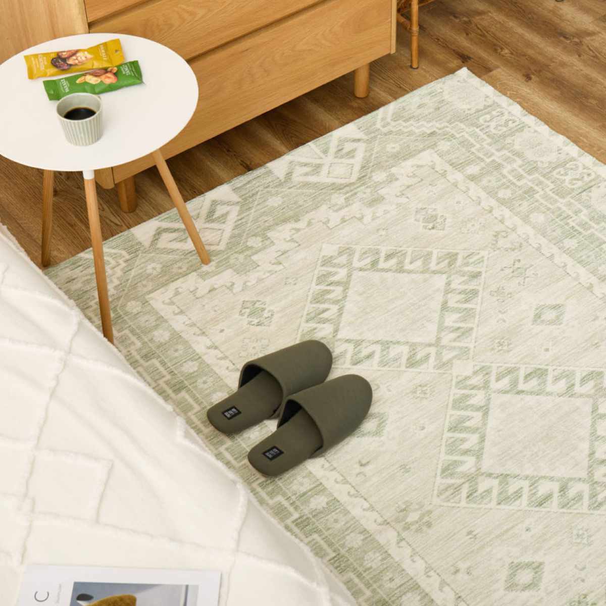 玄関マット 60×90 シェニールマット ジャガード織 室内 ( マット ラグ 敷物 インテリア おしゃれ 薄手 軽量 滑り止め 幅90cm キッチン リビング 寝室 洗面所 ランドリー 室内用マット 玄関 脱衣所 洗面 敷き物 ) 【ダーシャ】 ダーシャ