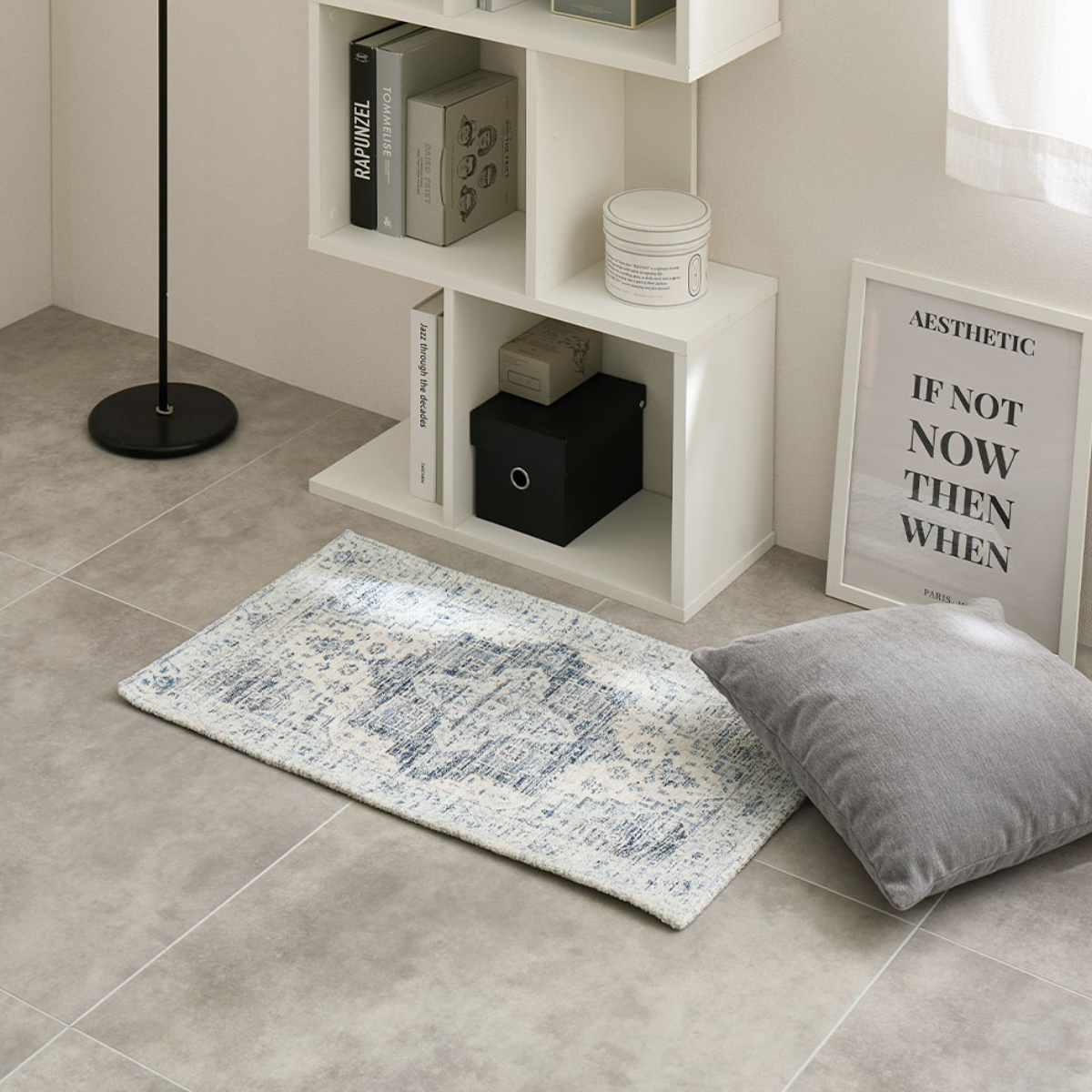 玄関マット 60×90 シェニールマット ジャガード織 室内 ( マット ラグ 敷物 インテリア おしゃれ 薄手 軽量 滑り止め 幅90cm キッチン リビング 寝室 洗面所 ランドリー 室内用マット 玄関 脱衣所 洗面 敷き物 ) 【ダーシャ】 ダーシャ