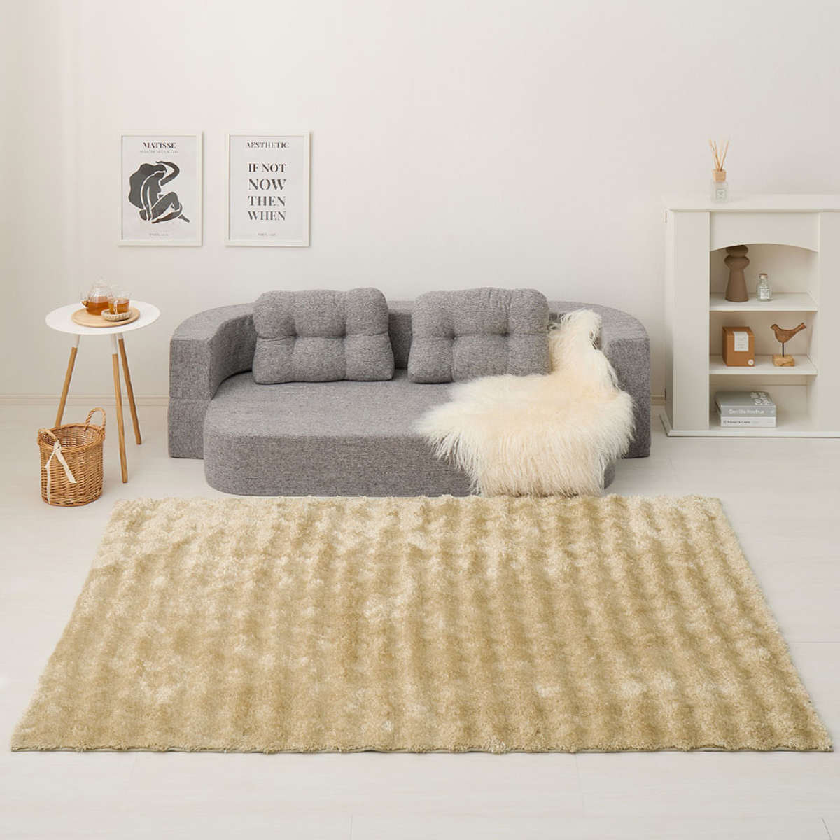 ラグ 洗える メルア 120x180 ポコポコシャギーラグ ( シャギーラグ ラグマット カーペット 絨毯 じゅうたん マット 床暖対応 床暖 床暖房 アクセントラグ ホットカーペット対応 インテリア ふんわり 低ホルムアルデヒド ) 【ピンク】 ピンク