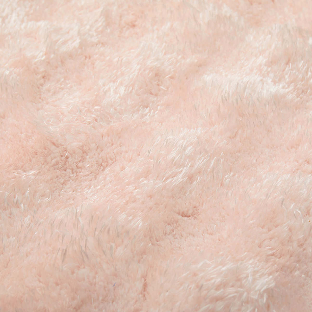 ラグ 洗える メルア 180x180 ポコポコシャギーラグ ( シャギーラグ ラグマット カーペット 絨毯 じゅうたん マット 床暖対応 床暖 床暖房 アクセントラグ ホットカーペット対応 インテリア ふんわり 低ホルムアルデヒド ) 【ピンク】 ピンク