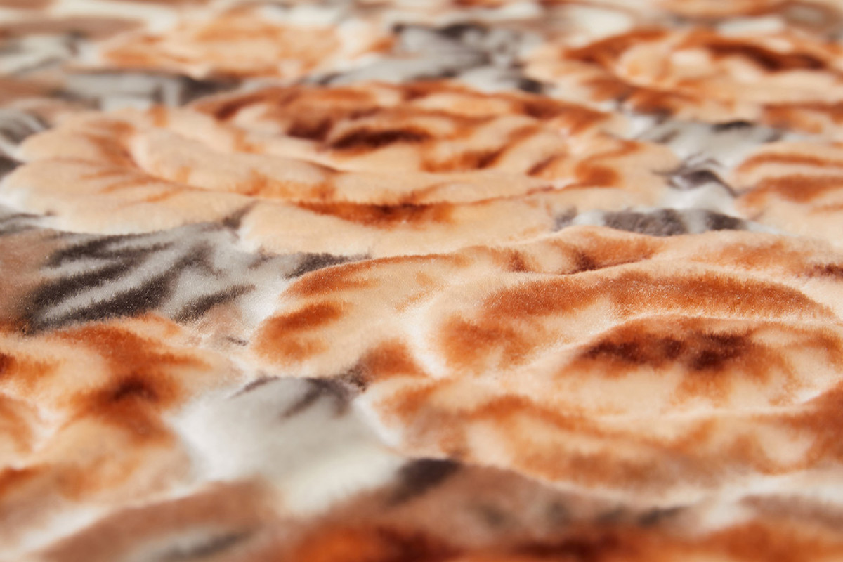 ラグ 洗える アドリア 220x220 ホットカーペットカバー ( ラグマット マット カーペット 絨毯 じゅうたん 床暖対応 床暖 床暖房 センターラグ 花柄 フラワー ホットカーペット インテリア ) 【ブラウン】 ブラウン