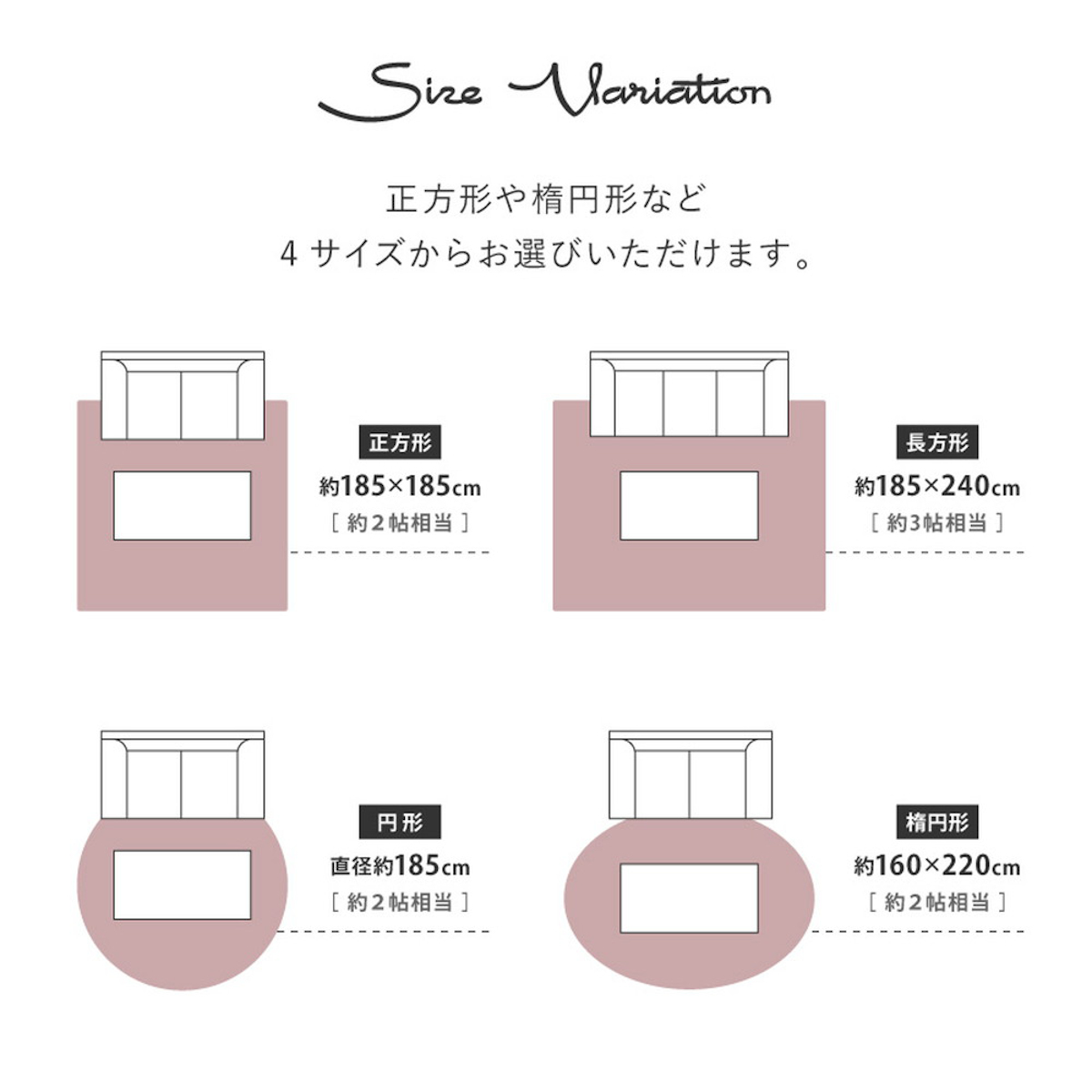 ラグ 洗える メレンゲタッチの洗えるコンパクトラグ 160x220 楕円形 ( ラグマット 絨毯 じゅうたん カーペット 楕円 マット 床暖対応 床暖 床暖房 アクセントラグ ホットカーペット対応 滑り止め インテリア 洗えるラグ ) 【グレー】 グレー