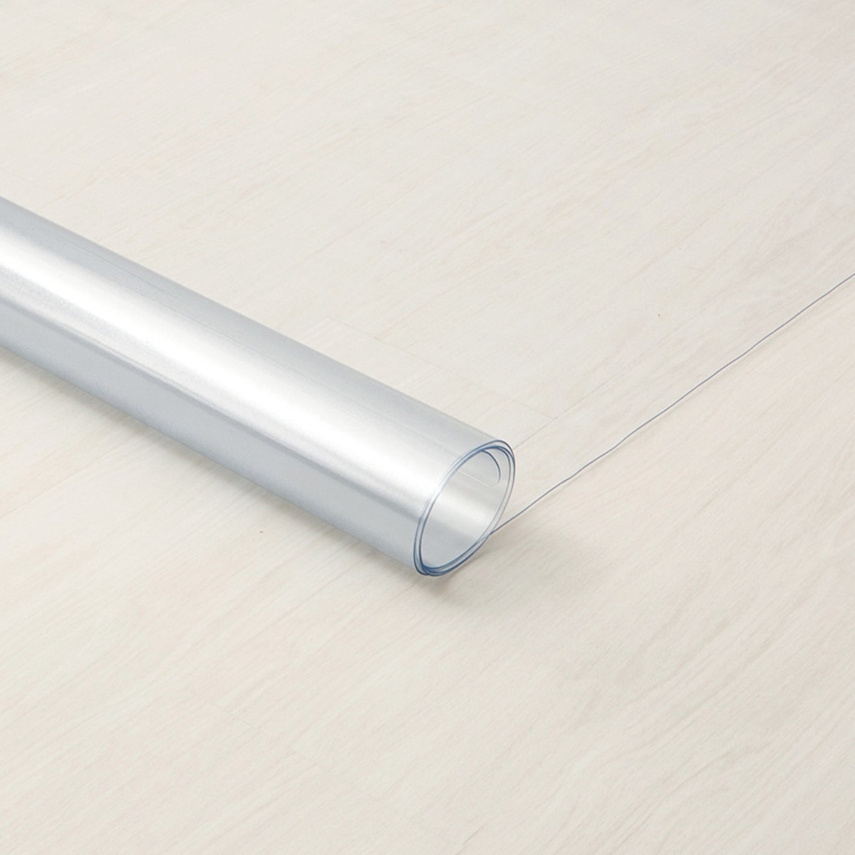 クリアマット 150x190 クリアダイニングラグ 透明マット ( マット フロアマット 透明 クリア フローリングマット クリアシート 床保護マット 抗菌効果 ズレにくい 床暖対応 フローリング フリーカット エンボス加工 角丸 )