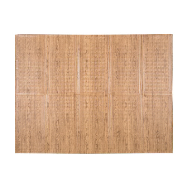 クッションプレイマット エクスロード CT折 148×196cm ( プレイマット 折りたたみ ベビーマット キッズマット 撥水 リバーシブル 両面 クッション性 おむつ替え 木目調 道路柄 子ども部屋 アウトドア )