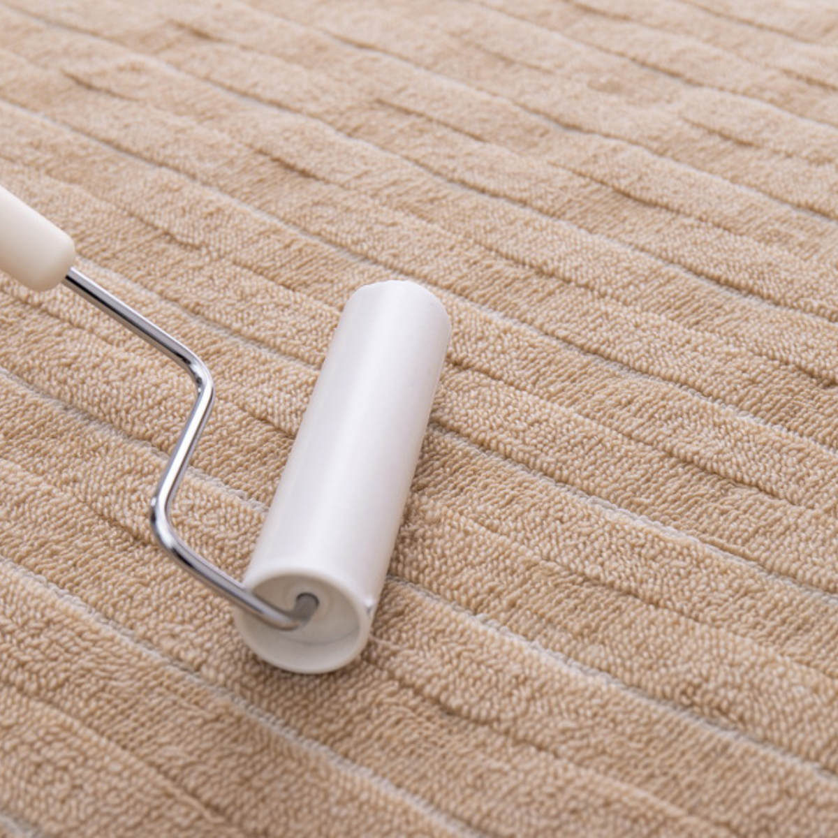 カーペット ラグ 江戸間8畳 平織カーペット メテオ 抗菌 防臭 カット可 ( 352×352cm ラグマット 江戸間 8帖 日本製 マット カットできる 敷き詰め タフトカーペット ぽこぽこ触感 平織り 床暖対応 ペット ) 【グレー】 グレー