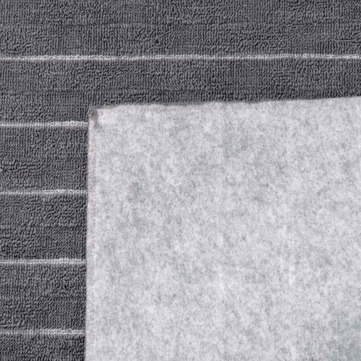 カーペット ラグ 江戸間8畳 平織カーペット メテオ 抗菌 防臭 カット可 ( 352×352cm ラグマット 江戸間 8帖 日本製 マット カットできる 敷き詰め タフトカーペット ぽこぽこ触感 平織り 床暖対応 ペット ) 【グレー】 グレー
