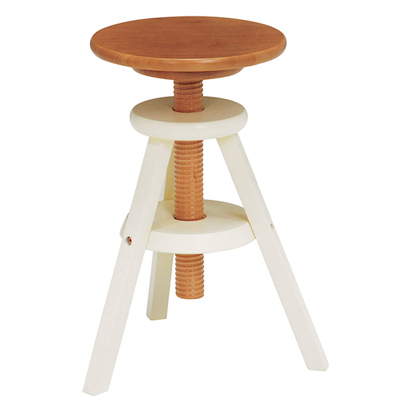 木製スツール 高さ52cm 丸椅子 stool - スツール