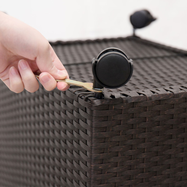 ランドリーボックス 70リットル ランドリーバスケット キャスター 大容量 ふた付 スリム ( 洗濯かご バスケット 隙間 収納 洗濯機横 ふた キャスター付き 脱衣かご ラック 洗濯物入れ 四角 70l 70L 目隠し 物入れ ) 【ホワイト】 ホワイト