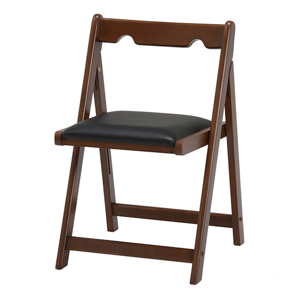 パーソナルチェア チェア 椅子 木製 天然木 PVC 完成品 折り畳みチェアー